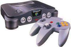 Nintendo 64 (N64) Console (Model NUS-001, 1 Grey Controller, Coax & Power Cable, Jumper Pak)